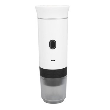 Machine à Expresso Portable, Machine à Expresso Électrique, Machine à Café Rechargeable, Machine à Café de Voyage pour Voiture, Camping, VR, Randonnée, Bureau, Maison
