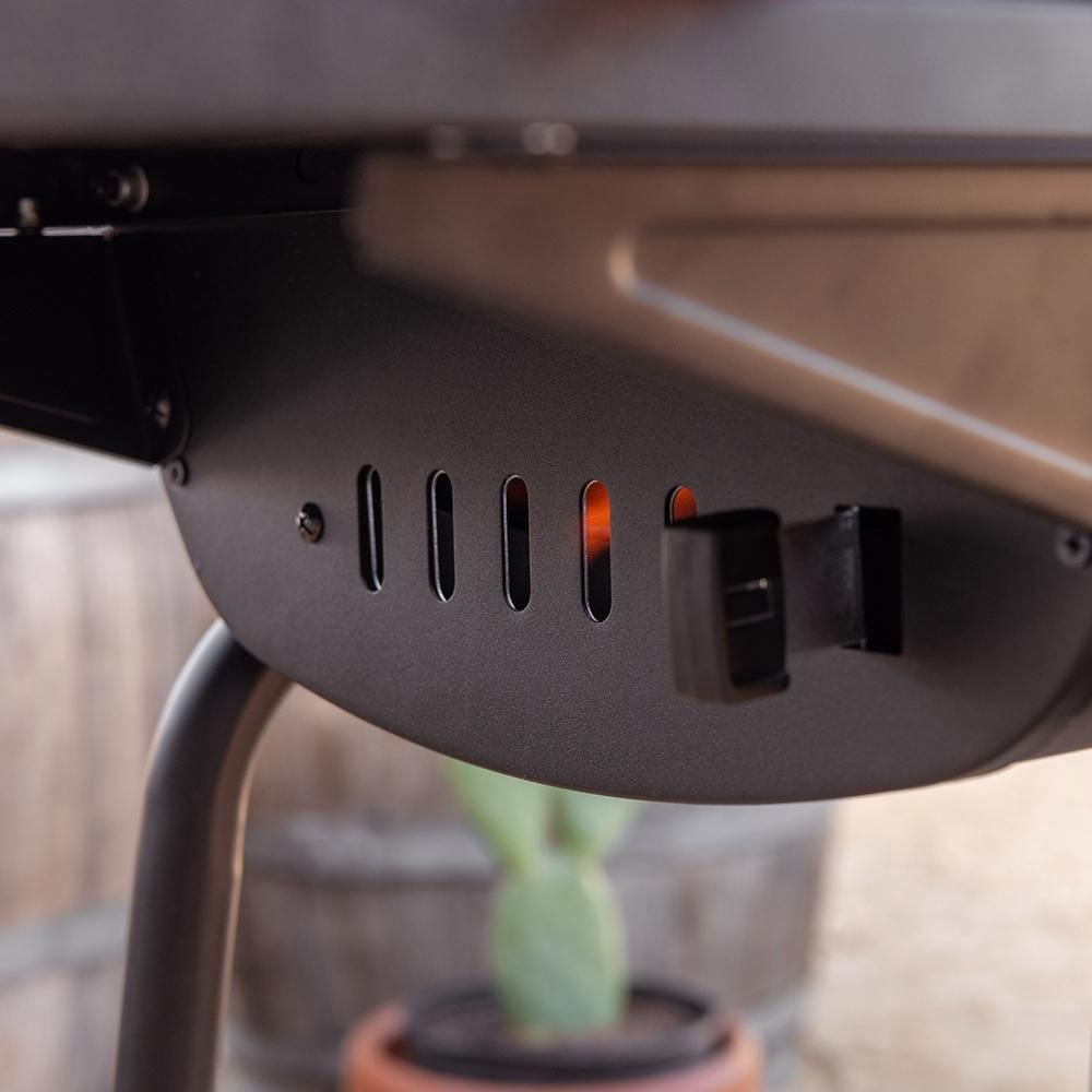 Barbecue à charbon de bois tonneau de 44,5 cm, noir