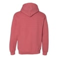 thumbnail image 2 of Gildan Chandail à Capuchon pour Hommes en Molleton Épais, 2TG, Rouge Écarlate Sport Chiné, 2 of 2