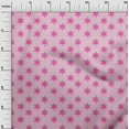 thumbnail image 2 of oneOone Cotton Poplin Fabric Floral Block Printed Craft Fabric BTY 42 Inch Wide, 2 of 4