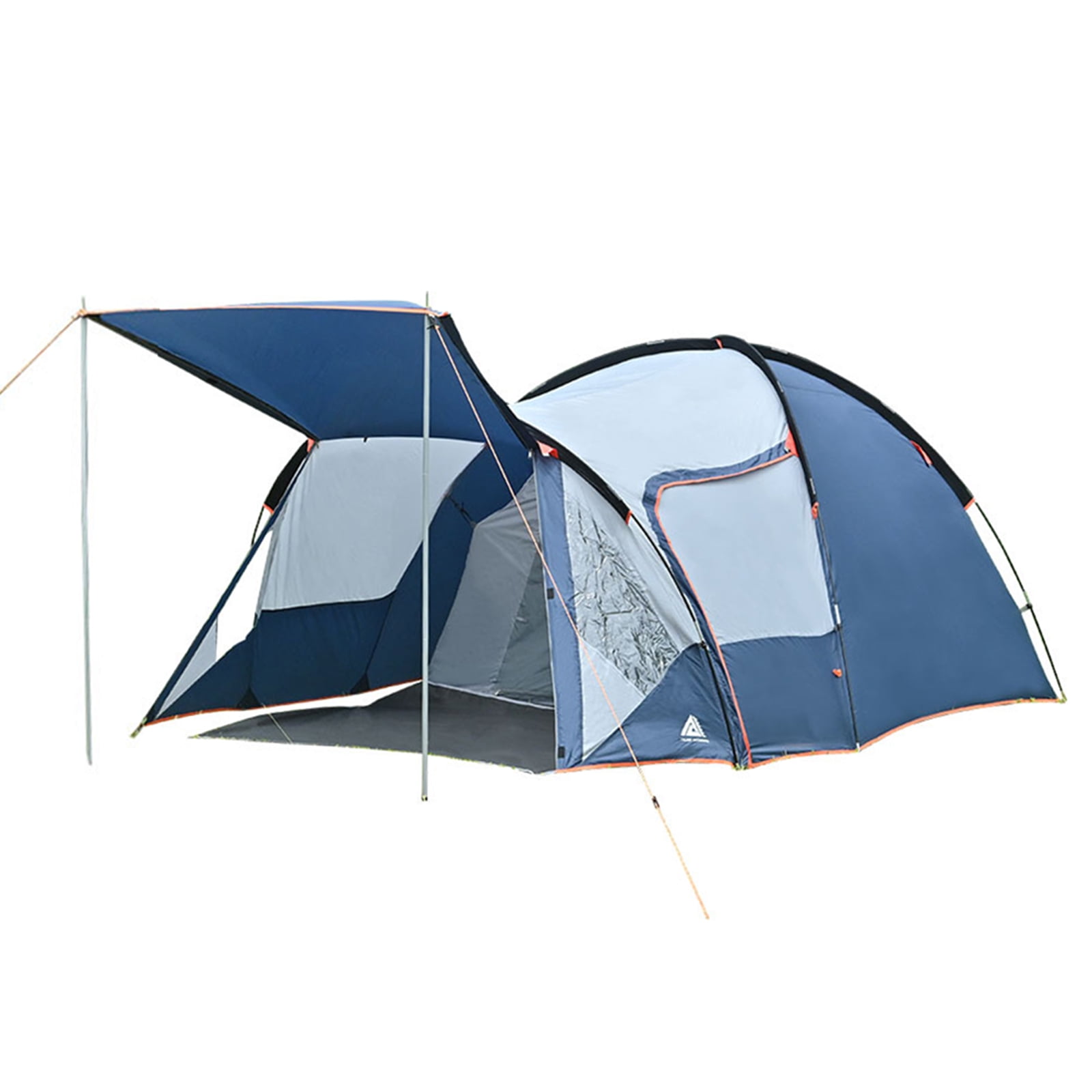 Family Backpacking Travel Tent Double Layer Waterproof Portable Camping Tent
