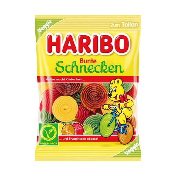 Haribo Colorful Snails (Germany) 160g