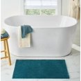 thumbnail image 2 of Better Homes & Gardens Ultra Soft Polyester Bath Rug, 20X34, Nimbus Blue, 2 of 5