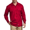 thumbnail image 1 of Dickies Chemise de Travail à Manches Longues pour Homme, 3TG, Rouge Anglais, 1 of 1