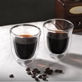 thumbnail image 4 of Double Walled Insulated Glass Mug for Hot Coffee and Tea Heat Retention Home Use, 4 of 9
