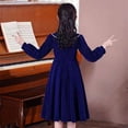 thumbnail image 2 of Robe Princesse Fille Automne Bébé Enfant Robe de Bal Manches Longues Robes Mariage Anniversaire Robe de Fête Vestidos Ado Enfants Vêtements, 2 of 6