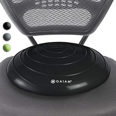 Gaiam Balance Disc Wobble Cushion Stability Core Trainer For Home Or Office Desk Chair & Kids Alternative Classroom Sensory Wi