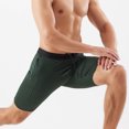 thumbnail image 2 of Plebaso Men's Running Shorts Tights Compression Stretch Shorts Mens Athletic Shorts with Zipper Pockets, 2 of 6