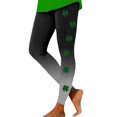 thumbnail image 1 of B91xZ Leggings pour Femmes Coton Extensible Capri Legging, Gris Foncé TG, 1 of 4