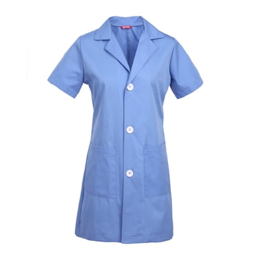 Women's Short Sleeve Lab Coat