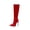 Red Shoes Buy more save more, variant on hopeusnice Clearance Women's Low Heel Closed Toe Pumps Comfortable Dress Shoes Work Shoes Faux Leather Office Shoes for Wedding Party Black 42