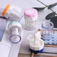 thumbnail image 2 of Essen Contact Lenses Washer Portable Rotating Cleaning Plastic Manual Cleaner Holder Container for Travel, 2 of 7