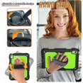 thumbnail image 4 of iPad 10th Generation Case 10.9 Inch with Screen Protector Pen Holder | iPad 10 Case A2757/A2777| Heavy Duty Shockproof Rugged Protective Case W/Handle Shoulder Strap for iPad 10th Gen, 4 of 6