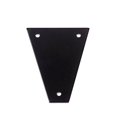 thumbnail image 1 of Blank Aluminum Alloy Truss Rod Cover ACCS for Accessory Truss Import Jackson Guitar - Black, 1 of 7
