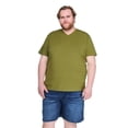 thumbnail image 1 of George Big Men's Stretch V-Neck T-Shirt, 1 of 6