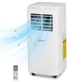 thumbnail image 1 of Ktaxon 5100 BTU (8000 BTU ASHRAE) Portable Air Conditioner & Dehumidifier Function Remote W/ Window Kit,White, 1 of 6