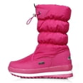 thumbnail image 1 of Kcodviy Women's Winter Solid Color Snow Boots Women Size 9W Thick Soled and Fleece Puffy Snow Boots Women Protective Snow Boots Slip Snow Boot on Boots, 1 of 5
