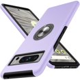 thumbnail image 1 of KOMI for Google Pixel 8 Pro Case, Slim Tough Rugged Shockproof Protective Pixel 8 Pro Phone Case with Metal Ring Kickstand for Google 8 Pro Case, Purple, 1 of 5