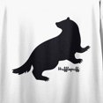 thumbnail image 4 of Haut Court à Col Rond Blanc à Manches Courtes pour Femme, Mascotte de Harry Potter Hufflepuff - TP, 4 of 7