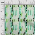 thumbnail image 2 of oneOone Velvet Dusty Teal Green Fabric Abstract Stroke With Texture Craft Projects Decor Fabric Printed By The Yard 58 Inch Wide, 2 of 5