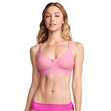 Jockey Women's Cooling Cotton Blend Wirefree Full Coverage Molded Cup Bra