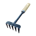 thumbnail image 1 of Graflsoa Compact Wooden Handle Gardening Tools Set for Kids - Mini Rake, Trowel, and Hoe for Planting, Weeding, and Soil Cultivation, 1 of 7