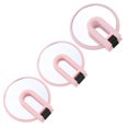 thumbnail image 4 of 2X 3X 15X Magnifying Mirror Double Sided Makeup Mirror Tabletop Foldable - Pink, 2X Magnify, 4 of 8