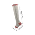 thumbnail image 2 of Graduated Compression Socks 15-25 mmHg | Athletic Recovery Support Stockings | Long Medical Compression Hosiery | Travel Flight Sports Circulation Support | Moisture Wicking Performance Comfort Fit, 2 of 3