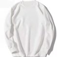 thumbnail image 1 of RXIRUCGD Sweat à Capuche pour Hommes, Col Rond, Manches Longues, Blanc, Taille : S, 1 of 3