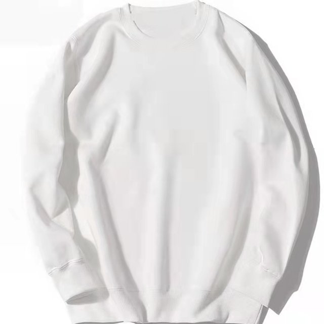 RXIRUCGD Sweat à Capuche pour Hommes, Col Rond, Manches Longues, Blanc, Taille : S