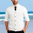 thumbnail image 1 of Gilet en Tricot Classique avec Boutons devant pour Usage Quotidien Décontracté et Professionnel - Gilet en Tricot Sans Manches Élégant pour Garde-Robe Homme, 1 of 7