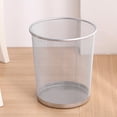thumbnail image 1 of Dvkptbk Garbage Can Metal Meshround Garbage Can Trash Can Garbage Can Wastebaskets for Bathroom Bedroom Office Kitchen Small Space Living Trash Bin Home Essentials, 1 of 6