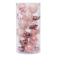 thumbnail image 1 of Christmas Decoration 6cm/24 Painted PET Transparent Ball Christmas Ball Set, 1 of 12