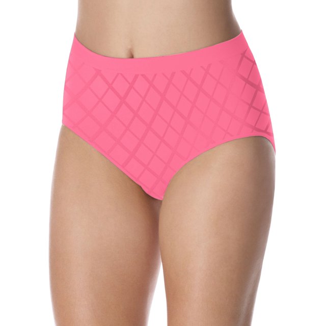Bali Comfort Revolution Womens Microfiber Seamless Brief - Best-Seller, 8/9