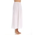 thumbnail image 1 of Women's Shadowline 4711636 36 Inch Flare Daywear Half Slip (White S), 1 of 4