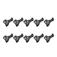 thumbnail image 3 of Spptty Self Adhesive Guitar Pick Guards, Acoustic Guitar Pickguard 10Pcs For Maintenance, 3 of 8