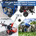 thumbnail image 3 of GUYUTING New Fuel Shut Off Valve Kit, Metal+Rubber 751-0171, for Arctic Cat Cad Snow Removal Equipment Generators, 3 of 9