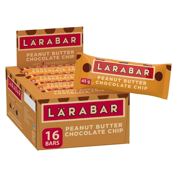 Larabar Sans Gluten Beurre d'Arachide et Pépites de Chocolat