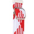 thumbnail image 3 of Nylon Watchband Adjustable Replacement Band Sport Breathable Strap for Fenix 7S for 6S for 5S Red White, 3 of 14