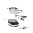 thumbnail image 1 of Ricardo Ensemble à fondue électrique, 11 Pièces, Caquelon de 3L (3,2Qt), Préprogrammé pour la fondue chinoise, au fromage et au chocolat, 1200 Watts, 1 of 8