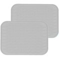 thumbnail image 1 of DAMAIE 2pcs Silicone Dish Drying Mat Mat Heat & Resistant Mat Easy Clean Dishwasher Safe Eco-Friendly, 1 of 4