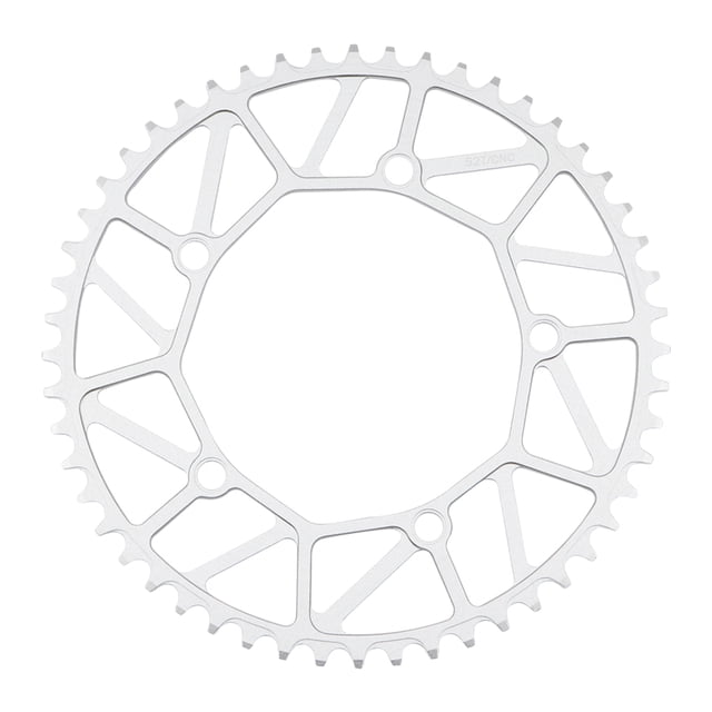 Redempat Chain Ring - Easy To Install Durable Wide Compatibility - Bike Crank Precise Fit Bicycles Crank 52T silver 1Set