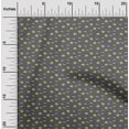 thumbnail image 1 of oneOone Coton Flex Gris Tissu Chien et Fruits Banane Matière de Robe Tissu Imprimé Tissu au Mètre 40 Pouces de Large, 1 of 4
