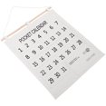 thumbnail image 1 of Estbridge 1Set Calendar Pocket Chart For Classroom Monthly Calendar Pocket Wall Organizer Beige, 1 of 8