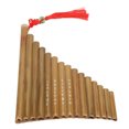 thumbnail image 2 of Panpipes, Chinese Traditional Pollution Free Panpipes Flute 15 Pipe G Key With Cleaning Tools For Play Left Hand,Right Hand, 2 of 8