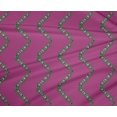 thumbnail image 5 of oneOone Polyester Spandex Magenta Fabric Block Fabric For Sewing Printed Craft Fabric By The Yard 56 Inch Wide-UG, 5 of 5