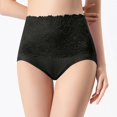thumbnail image 1 of XZNGL Womens Underwear High Waisted Breathable Lace Trimmed Solid High Waisted Triangular Underwear for Women High Waist Underwear Women Underwear High Waist Womens High Waisted Underwear, 1 of 1