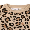 thumbnail image 3 of EIMELI Bébé Filles Garçons Enfants Léopard Pull-Over Tops Blouse Vêtements, 3 of 5