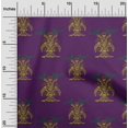 thumbnail image 1 of oneOone Organic Cotton Voile Fabric Bird & Tree Block Fabric Prints By Yard 42 Inch Wide, 1 of 4
