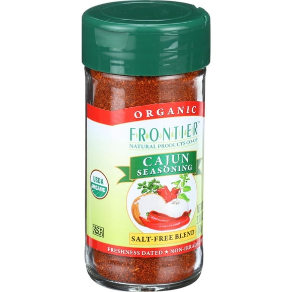 Frontier Herb Cajun Seasoning Blend - Organic - 2.08 oz
